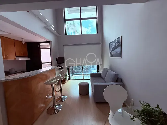 Apartamento 1 quarto e 2 banheiros, para alugar, no bairro Moema em São Paulo