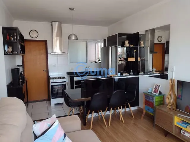 Apartamento com 58m² 2 quartos e 1 banheiro, à venda, no bairro Vila Mota em Bragança Paulista