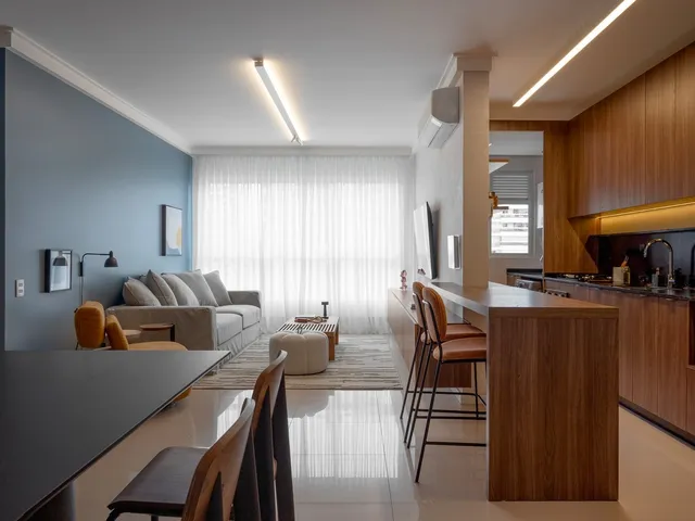 Apartamento 2 quartos e 3 banheiros, para alugar, no bairro Campinas em São José