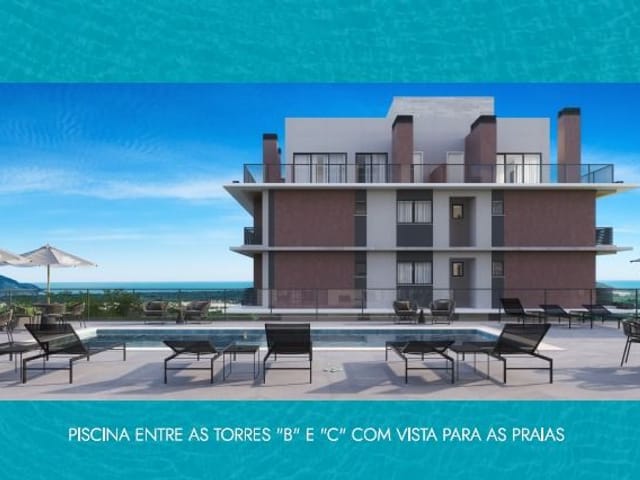 Apartamento com 57m² 1 quarto e 1 banheiro, à venda, no bairro Ingleses do Rio Vermelho em Florianópolis