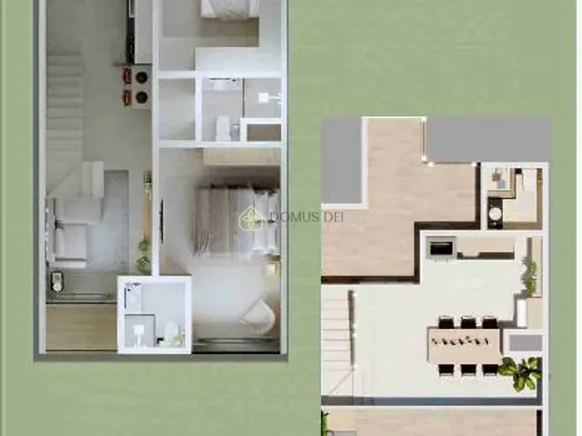 Cobertura / Penthouse com 123m² 2 quartos e 2 banheiros, à venda, no bairro Jardim Belvedere em Volta Redonda