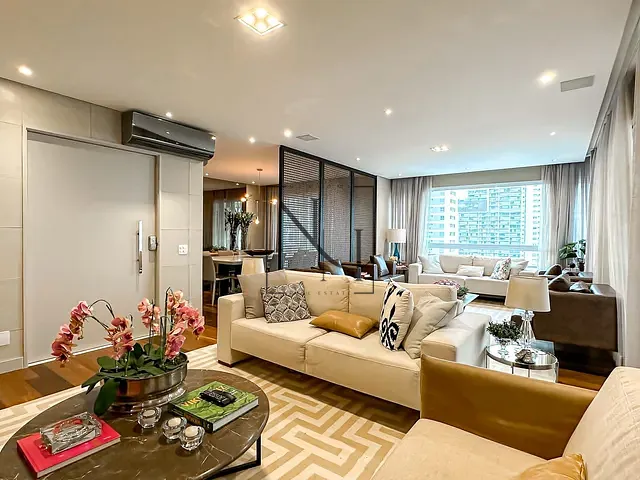 Apartamento com 225m² 3 quartos e 5 banheiros, à venda, no bairro Cidade Monções em São Paulo