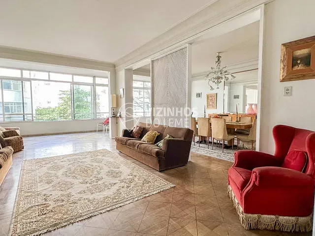 Apartamento com 108m² 4 quartos e 4 banheiros, à venda, no bairro Leme em Rio de Janeiro