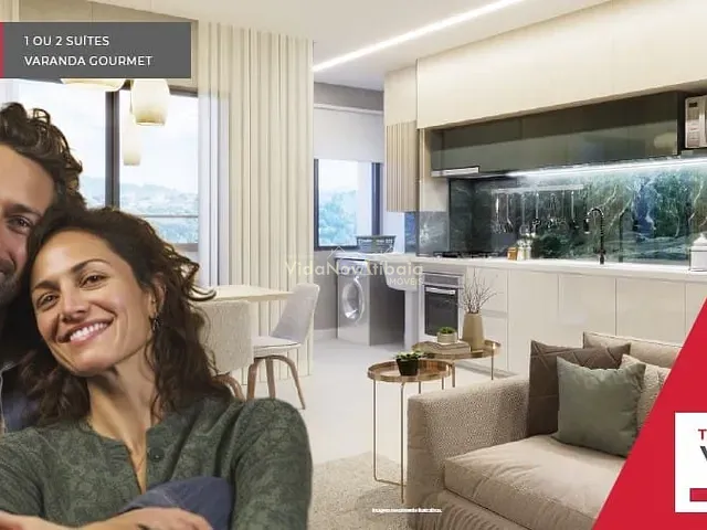 Apartamento 2 quartos e 2 banheiros, à venda, no bairro Atibaia Jardim em Atibaia