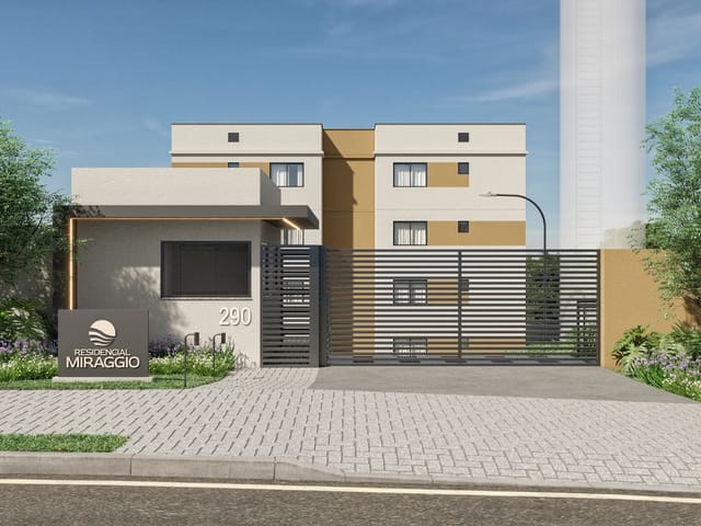 Apartamento 2 quartos e 1 banheiro, à venda, no bairro Jardim Paraíso em Apucarana