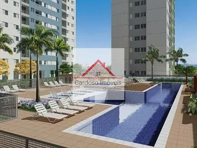 Apartamento com 59m² 2 quartos e 1 banheiro, à venda, no bairro Picanço em Guarulhos