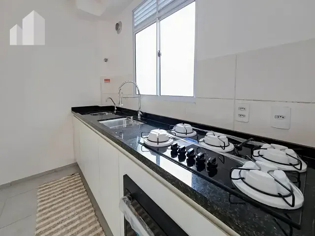 Apartamento com 53m² 2 quartos e 1 banheiro, à venda, no bairro Jardim Alvorada em Nova Iguaçu