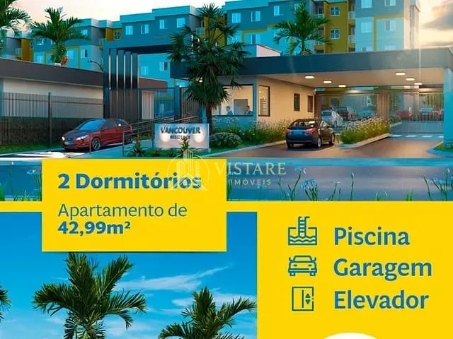 Apartamento com 42m² 2 quartos e 1 banheiro, à venda, no bairro Jardim Maria em Piracicaba
