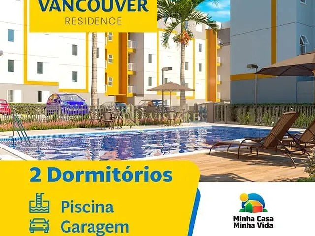 Apartamento com 42m² 2 quartos e 1 banheiro, à venda, no bairro Jardim Maria em Piracicaba