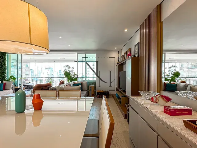 Apartamento 3 quartos e 5 banheiros, à venda, no bairro Brooklin Paulista em São Paulo