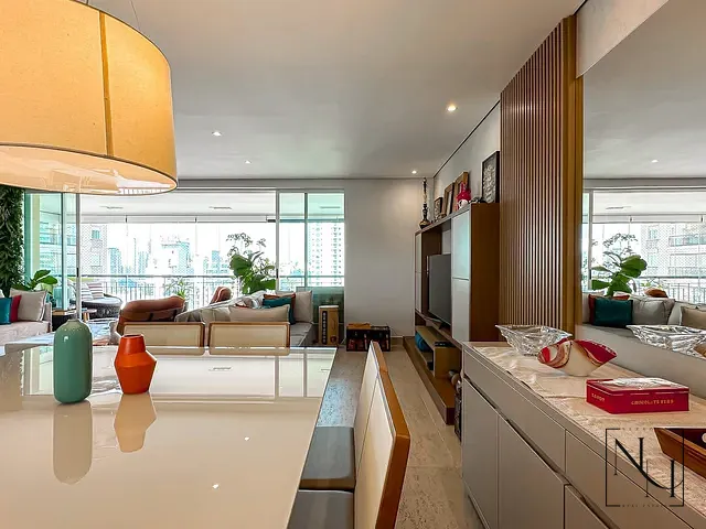 Apartamento 3 quartos e 5 banheiros, à venda, no bairro Brooklin Paulista em São Paulo