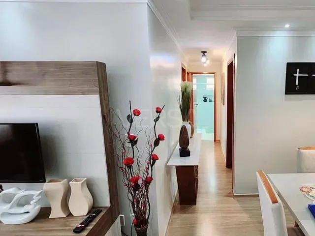 Apartamento 2 quartos e 1 banheiro, à venda, no bairro Jardim Residencial das Palmeiras em Rio Claro