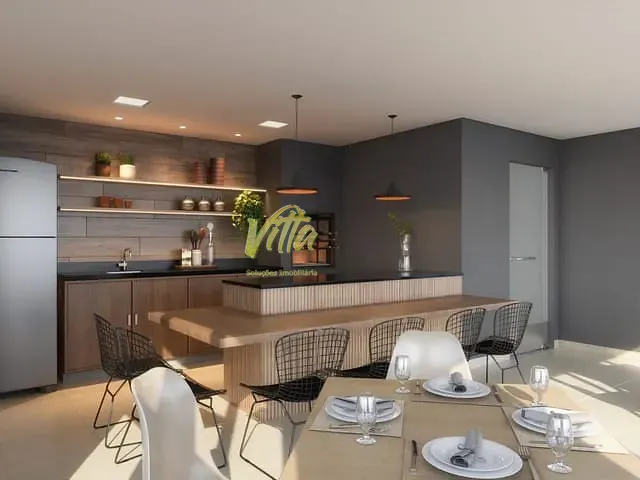 Apartamento 2 quartos e 1 banheiro, à venda, no bairro Bacacheri em Curitiba