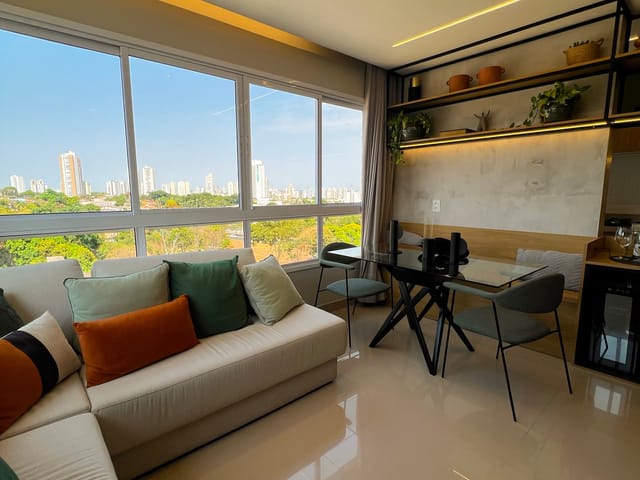 Apartamento 2 quartos e 2 banheiros, à venda, no bairro Parque Amazônia em Goiânia