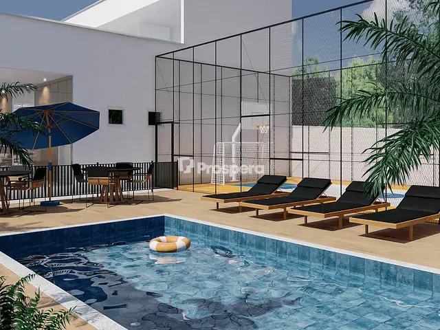 Apartamento 2 quartos e 1 banheiro, à venda, no bairro Chácaras Americanas em Anápolis