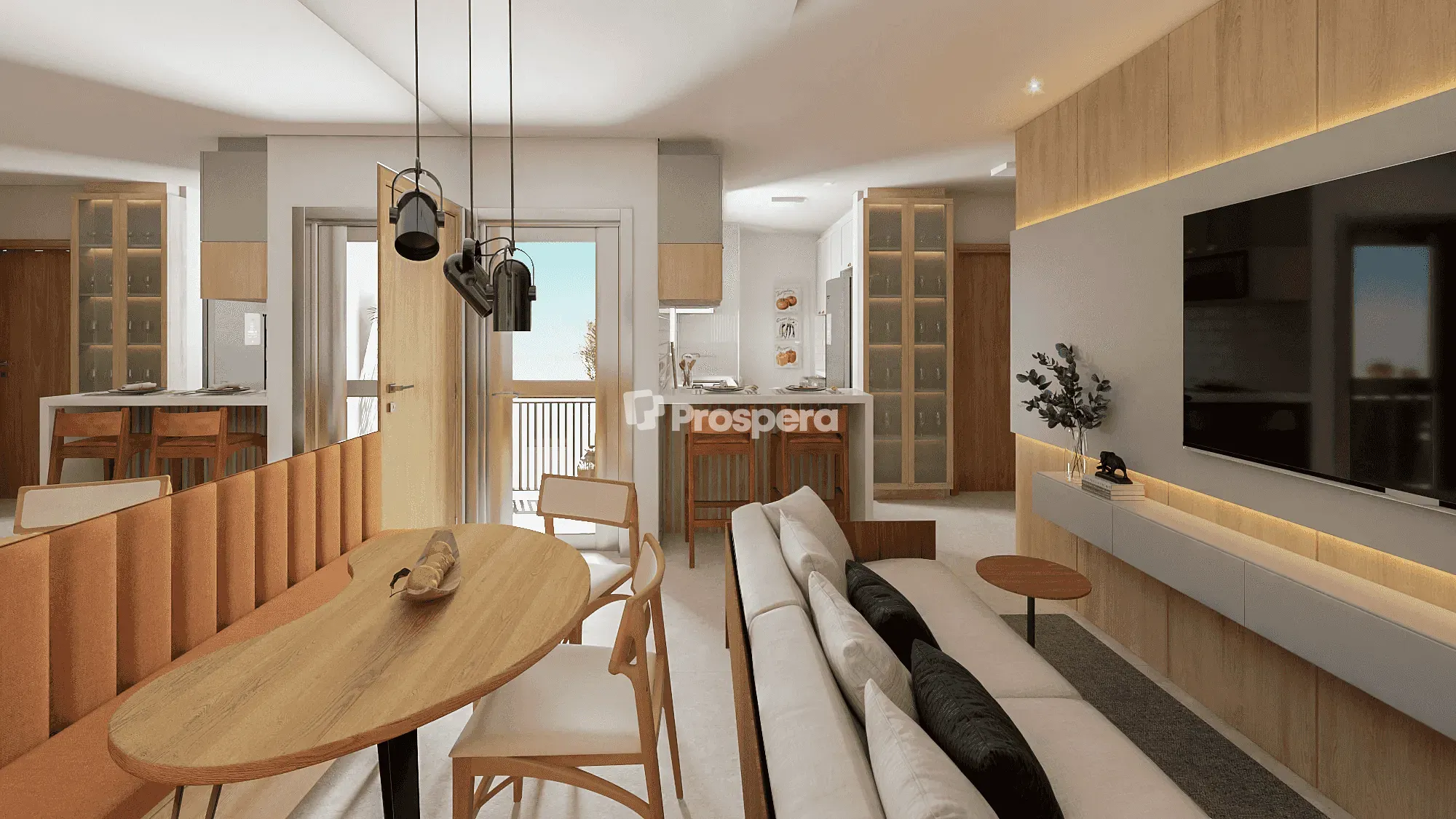 Apartamento, 2 quartos, 44 m² - Foto 2