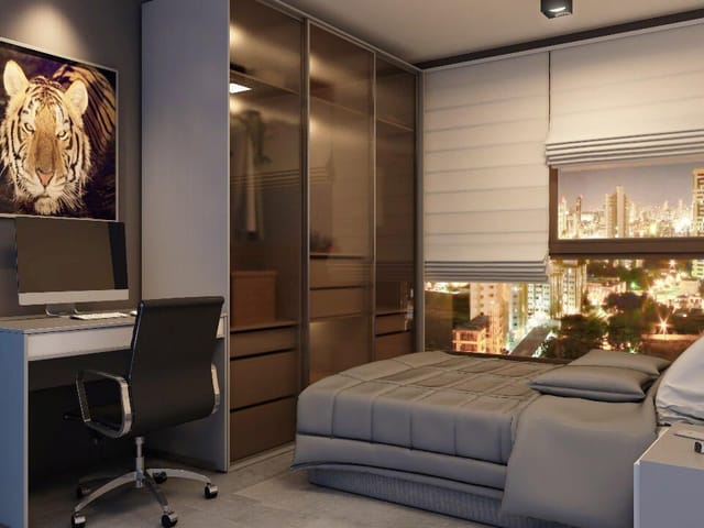 Apartamento 1 quarto e 1 banheiro, à venda, no bairro Intermares em Cabedelo