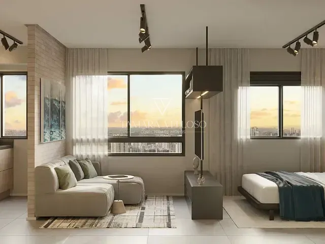 Apartamento 1 quarto e 1 banheiro, à venda, no bairro Vila Mogilar em Mogi das Cruzes