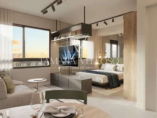 Apartamento 1 quarto e 1 banheiro, à venda, no bairro Vila Mogilar em Mogi das Cruzes