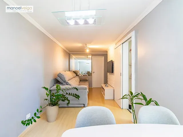 Apartamento com 76m² 3 quartos e 1 banheiro, à venda, no bairro Capão Raso em Curitiba