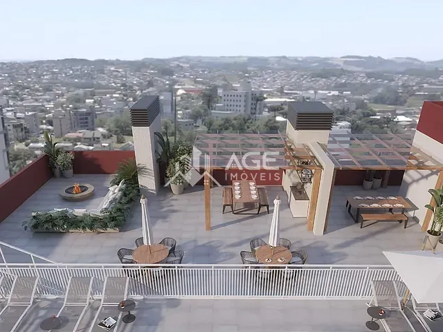 Apartamento com 58m² 2 quartos e 1 banheiro, à venda, no bairro Fátima em Erechim
