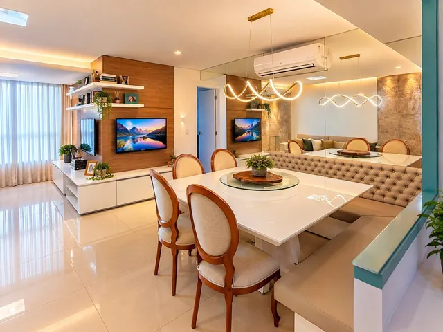 Apartamento 3 quartos e 2 banheiros, para alugar, no bairro Setor Bueno em Goiânia