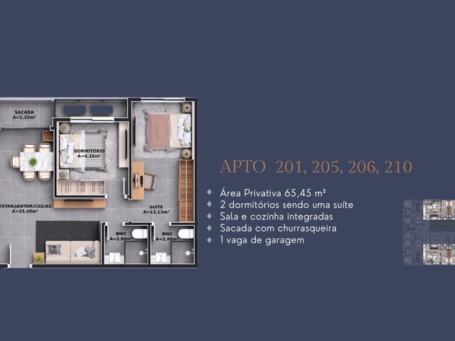 Foto do Apartamento -  à venda, Ribeirão da Ilha, Florianópolis, SC | Costão Sul Imóveis