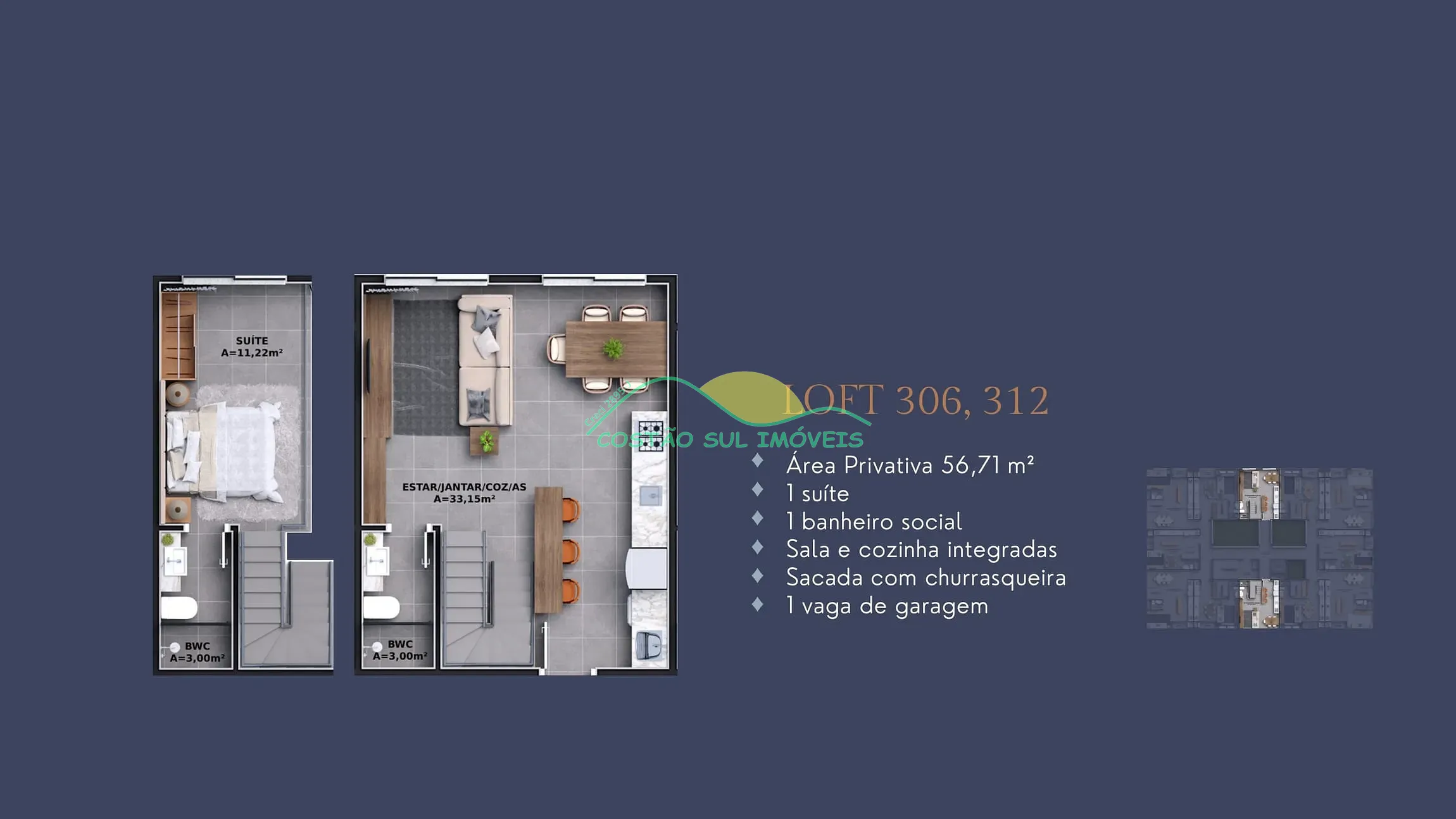 Apartamento, 1 quarto, 65 m² - Foto 28