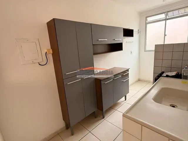 Apartamento 2 quartos e 1 banheiro, para alugar, no bairro Jardim Novo Horizonte em Sorocaba