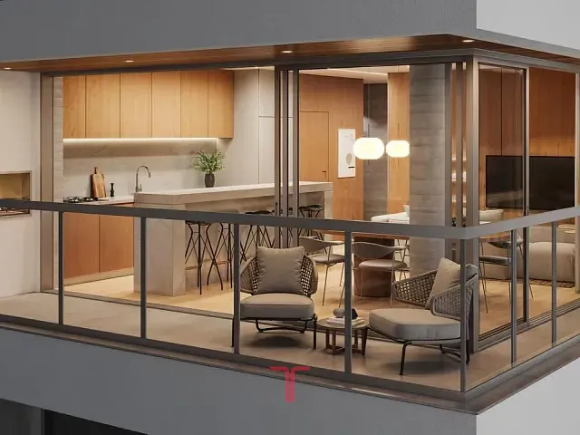 Apartamento com 133m² 2 quartos e 2 banheiros, à venda, no bairro Portão em Curitiba
