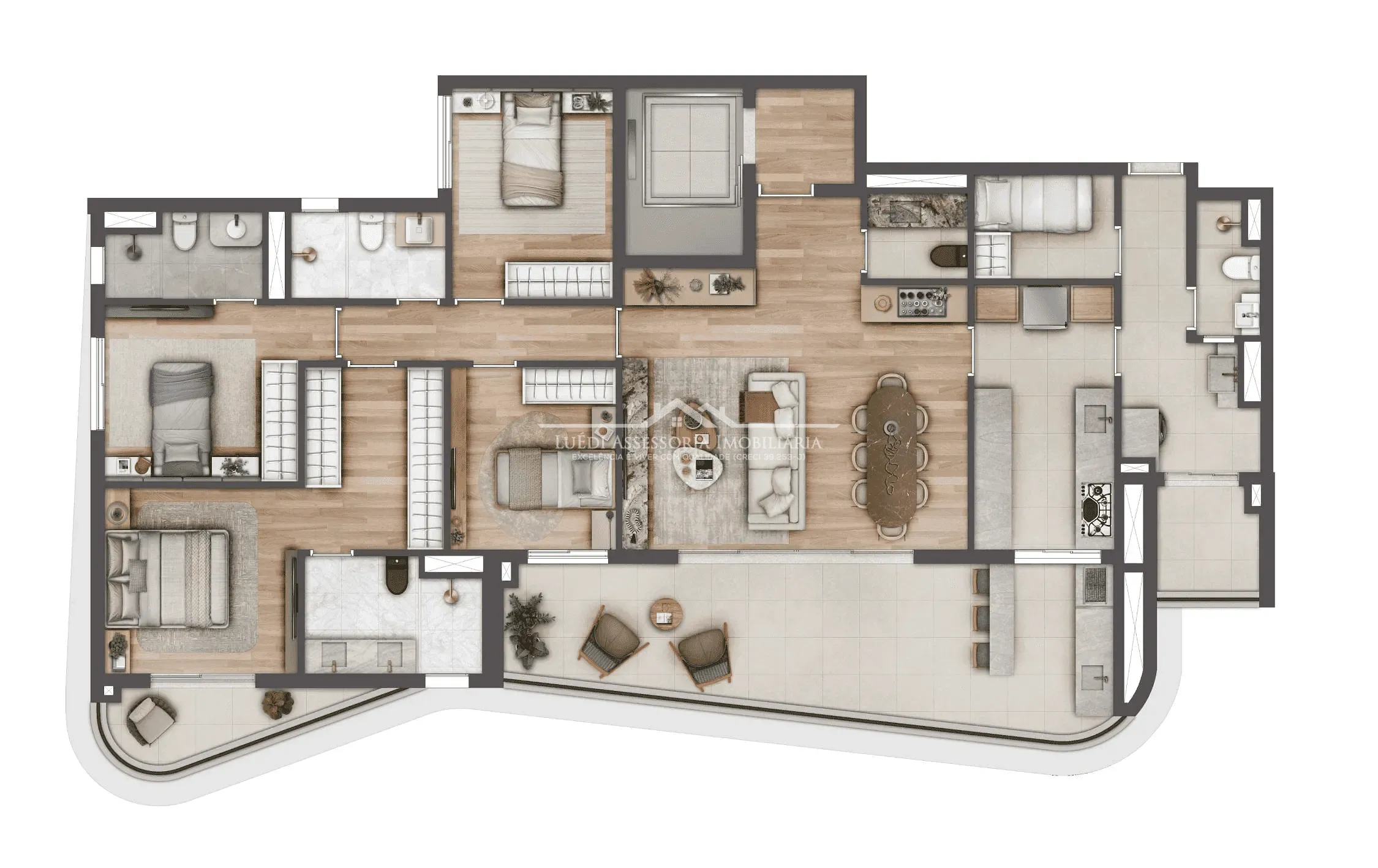 Apartamento, 5 quartos, 166 m² - Foto 26