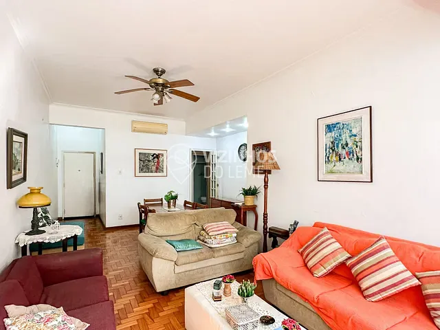 Apartamento com 113m² 3 quartos e 2 banheiros, à venda, no bairro Leme em Rio de Janeiro