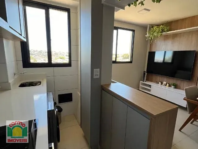 Apartamento com 55m² 2 quartos e 1 banheiro, à venda, no bairro Chácaras Americanas em Anápolis