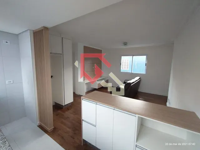 Apartamento com 51m² 2 quartos e 1 banheiro, à venda, no bairro Vila Bocaina em Mauá