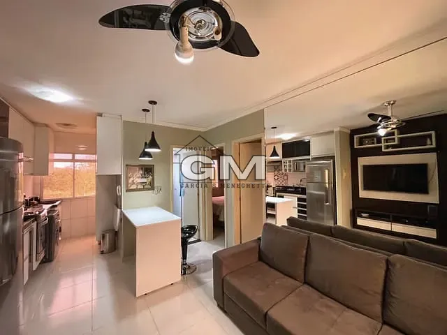 Apartamento 2 quartos e 1 banheiro, à venda, no bairro Jardim Florestan Fernandes em Ribeirão Preto