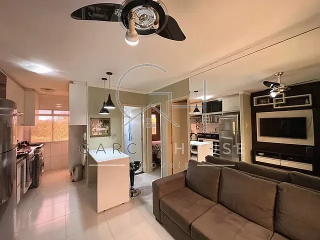 Apartamento 2 quartos e 1 banheiro, à venda, no bairro Jardim Florestan Fernandes em Ribeirão Preto