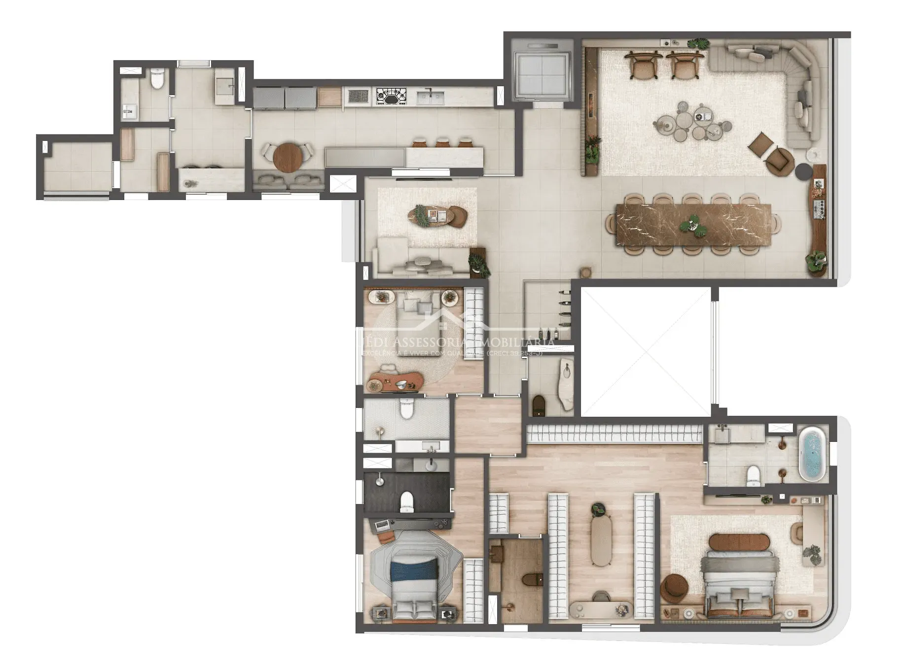 Apartamento, 5 quartos, 235 m² - Foto 27
