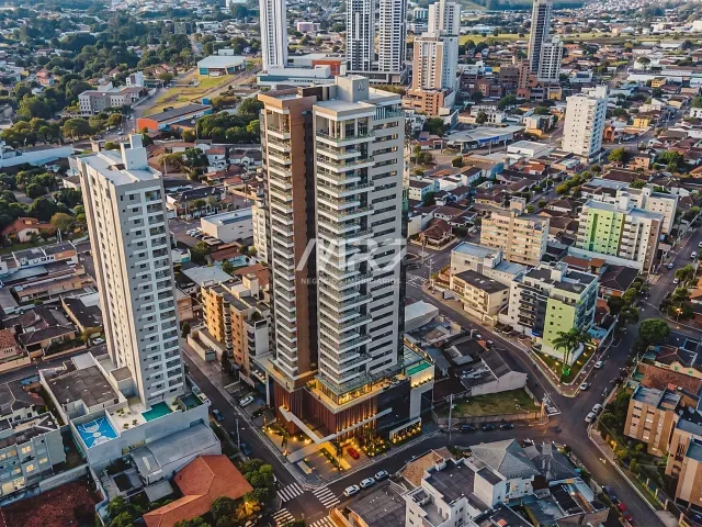 Apartamento 2 quartos e 3 banheiros, à venda, no bairro Oficinas em Ponta Grossa