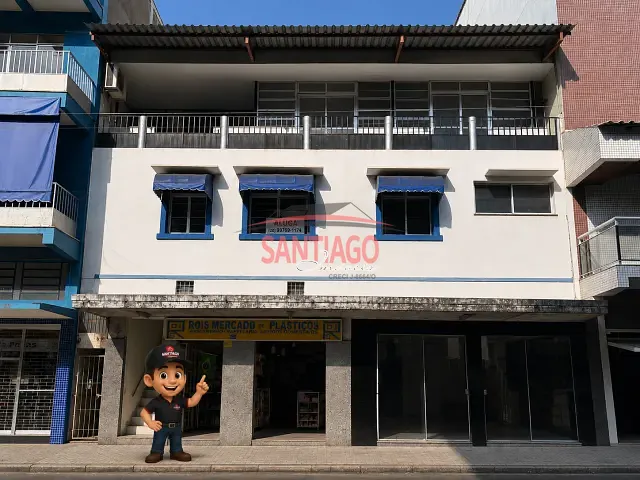 Apartamento 3 quartos e 1 banheiro, para alugar, no bairro Centro em Santo Antônio de Pádua