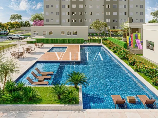 Apartamento com 44m² 2 quartos e 1 banheiro, à venda, no bairro Plano Diretor Norte em Palmas