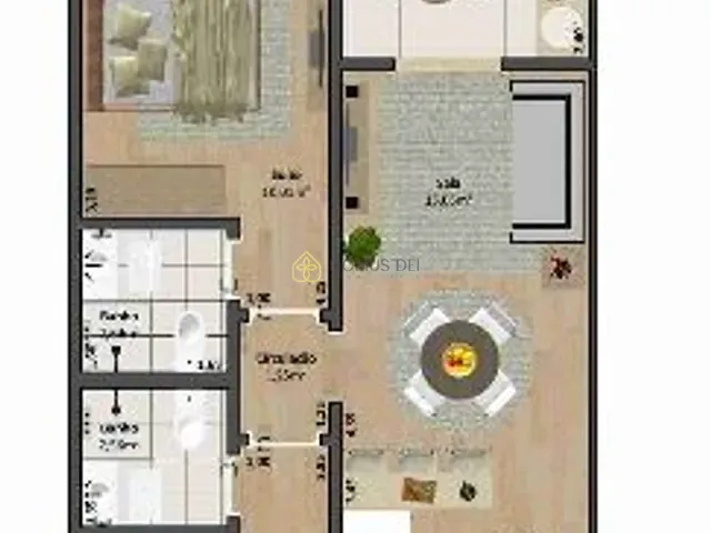 Apartamento com 83m² 2 quartos e 2 banheiros, à venda, no bairro Jardim Belvedere em Volta Redonda