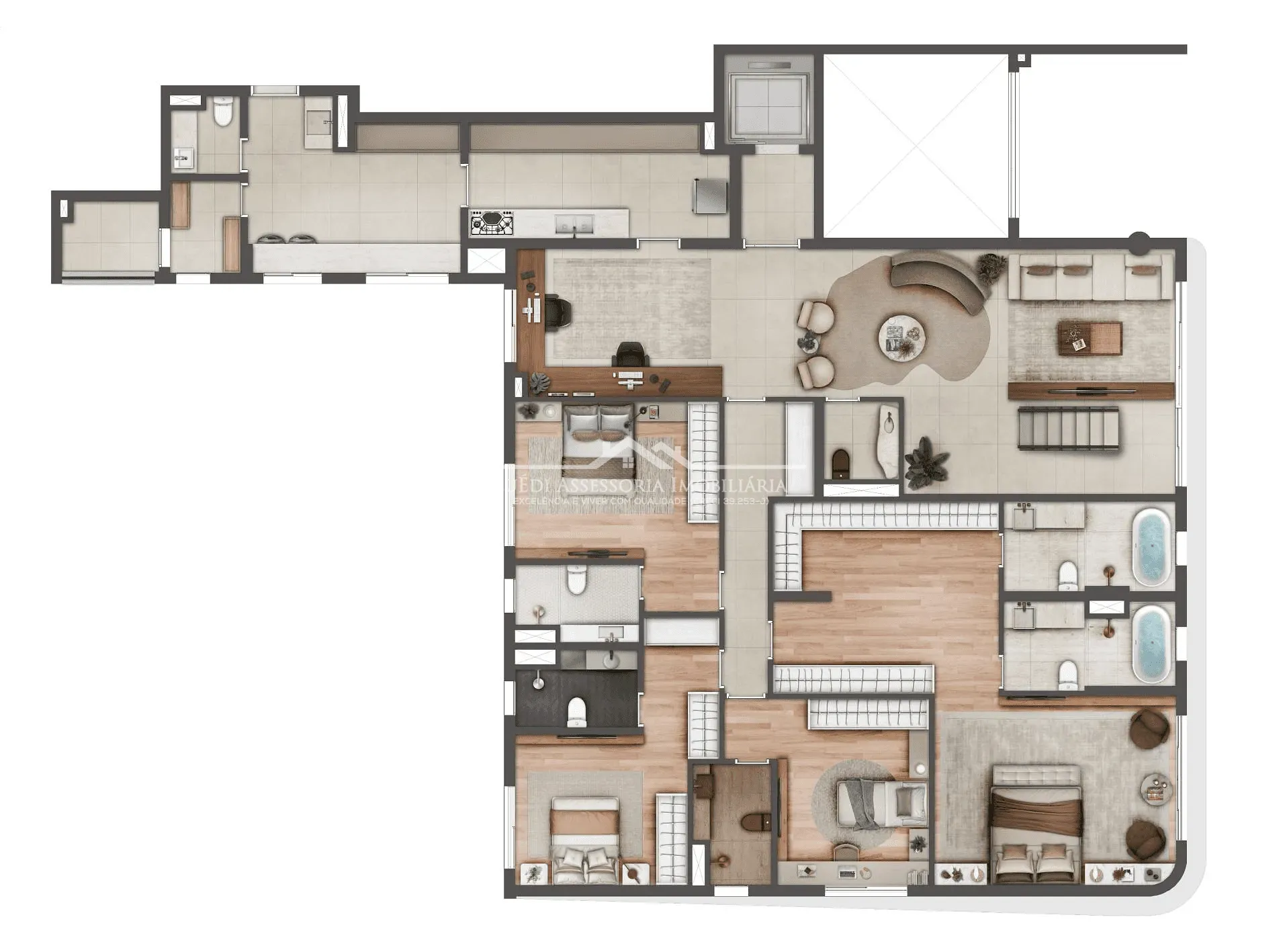Apartamento, 4 quartos, 486 m² - Foto 26