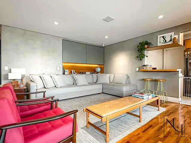 Apartamento com 138m² 3 quartos e 5 banheiros, à venda, no bairro Jardim Caravelas em São Paulo