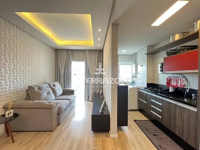 Apartamento com 65m² 2 quartos e 1 banheiro, à venda, no bairro Aterrado em Volta Redonda