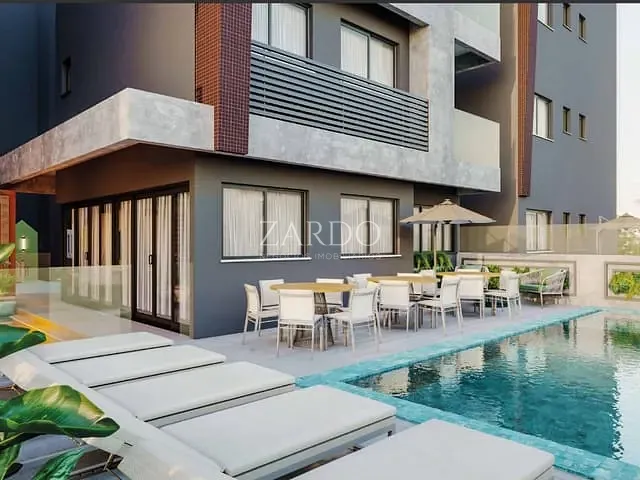 Apartamento com 64m² 3 quartos e 2 banheiros, à venda, no bairro Praia de Palmas em Governador Celso Ramos