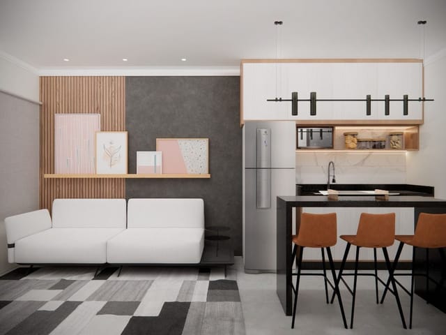 Apartamento com 32m² 2 quartos e 1 banheiro, à venda, no bairro Chácara Belenzinho em São Paulo