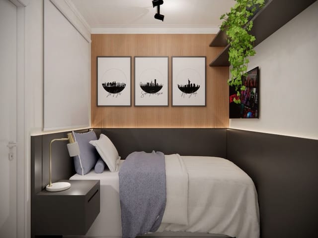 Apartamento com 32m² 2 quartos e 1 banheiro, à venda, no bairro Chácara Belenzinho em São Paulo