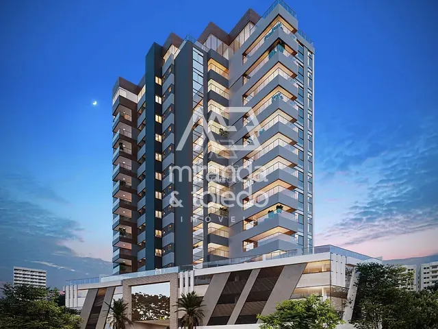 Apartamento com 114m² 3 quartos e 3 banheiros, à venda, no bairro Muquiçaba em Guarapari