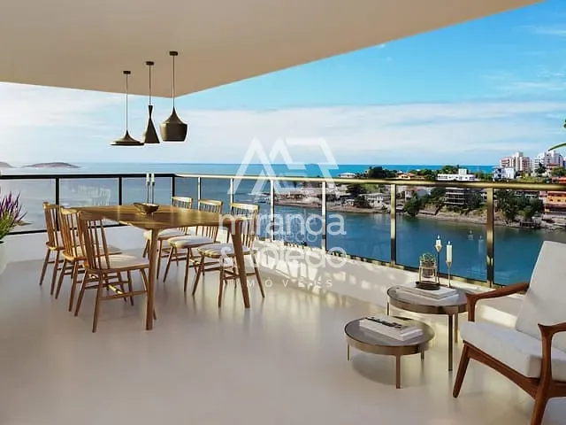 Apartamento com 114m² 3 quartos e 3 banheiros, à venda, no bairro Muquiçaba em Guarapari