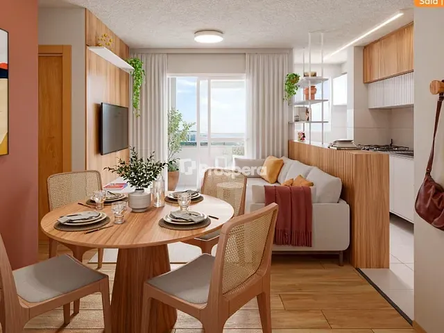 Apartamento 2 quartos e 1 banheiro, à venda, no bairro Setor Sul III Etapa em Anápolis